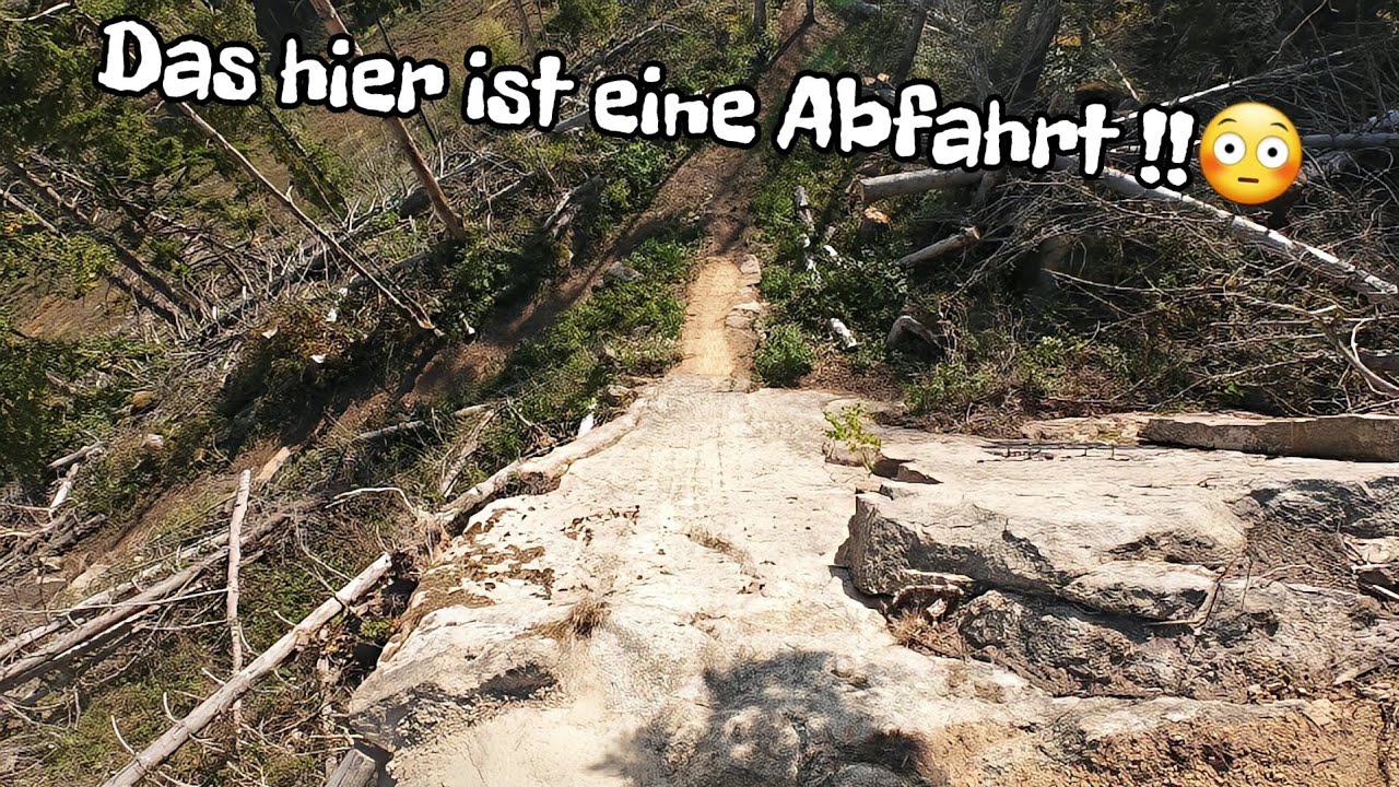 Fast 90% Gefälle !?/ Neuer Trail ??/ Trailpark Harz 