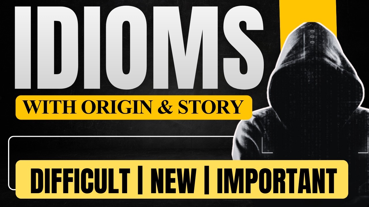 कुछ नए, कुछ पुराने (लेकिन जरूरी) IDIOMS | With story and origin | SSC MTS 2025 | QEng
