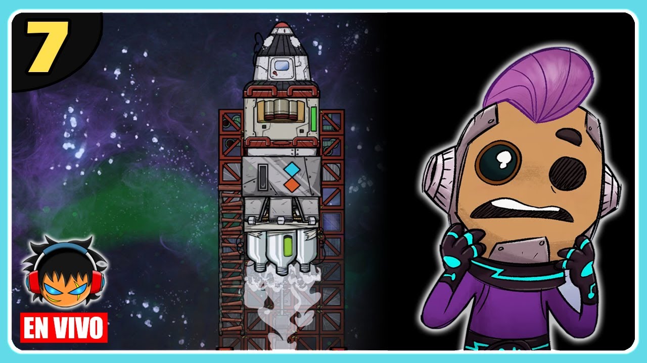 The Bionic Booster Pack #7 - PRIMER COHETE - Oxygen Not Included💥!youtube !discord