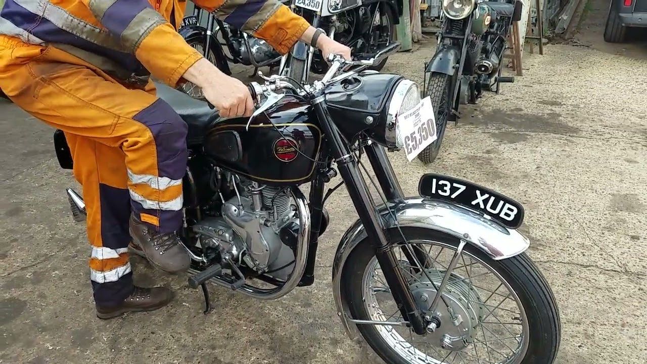 1962 Velocette Viper Sport 350cc at Andy Tiernans #09327VEL 