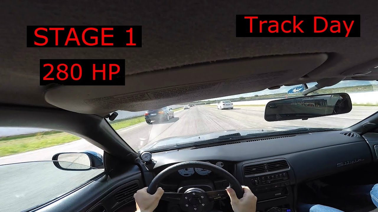 Nissan Silvia S14 Stage 1 - POV Track Day