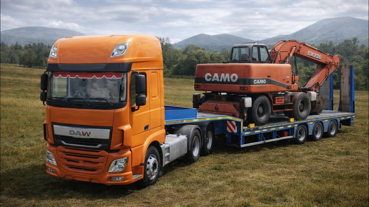 ХОЧУ НОВЫЙ FORD А РАБОТАЮ НА DAF ВЕЗУ ЭКСКАВАТОР НА БАЗУ ПО ГЕРМАНИИ TOE3