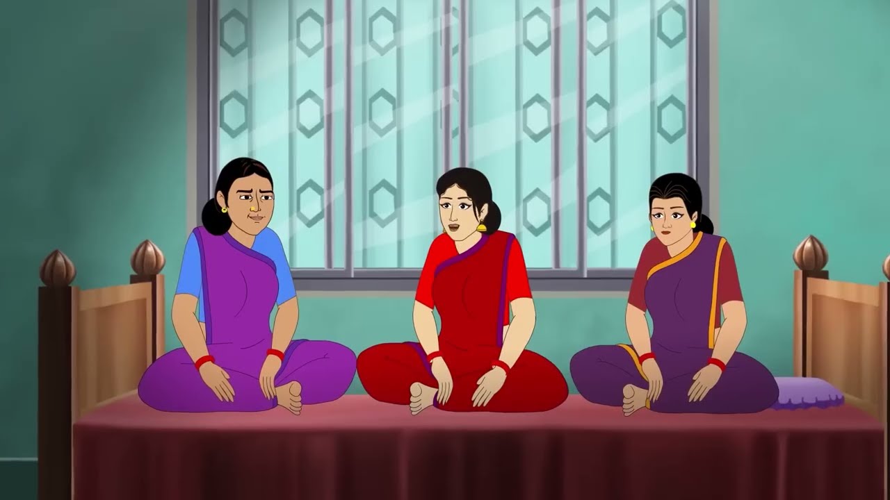 এক সংসারে তিন বয়রা বউ | Thakurmar jhulir Notun Golpo | Bangla Golpo | Bangla Cartoon