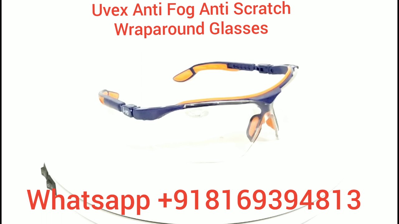 Uvex I-VO Clear Anti Fog Anti Mist Driving Glasses Cycling Glasses 9160265