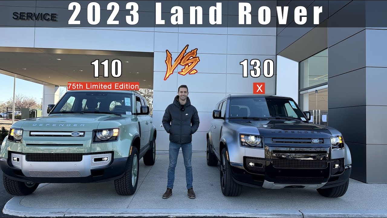 Редкое сравнение. Land Rover DEFENDER 110 против 130 2023 года