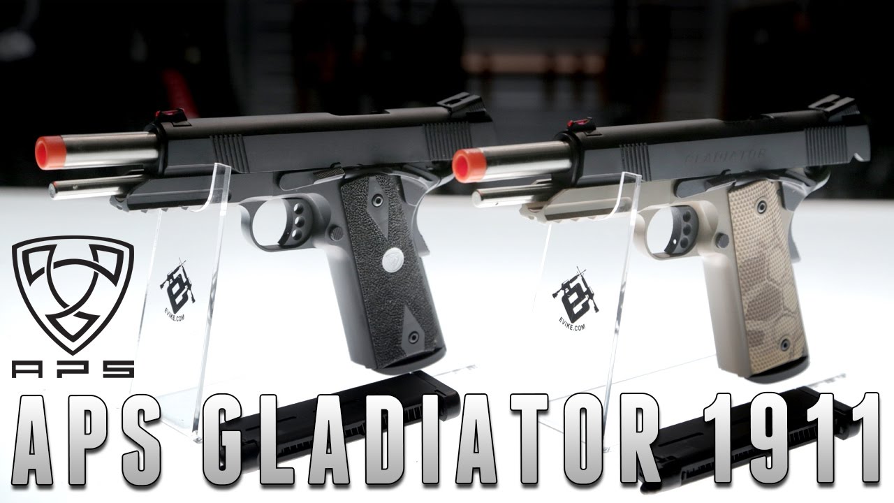 APS Gladiator 1911 [The Gun Corner] Airsoft Evike.com