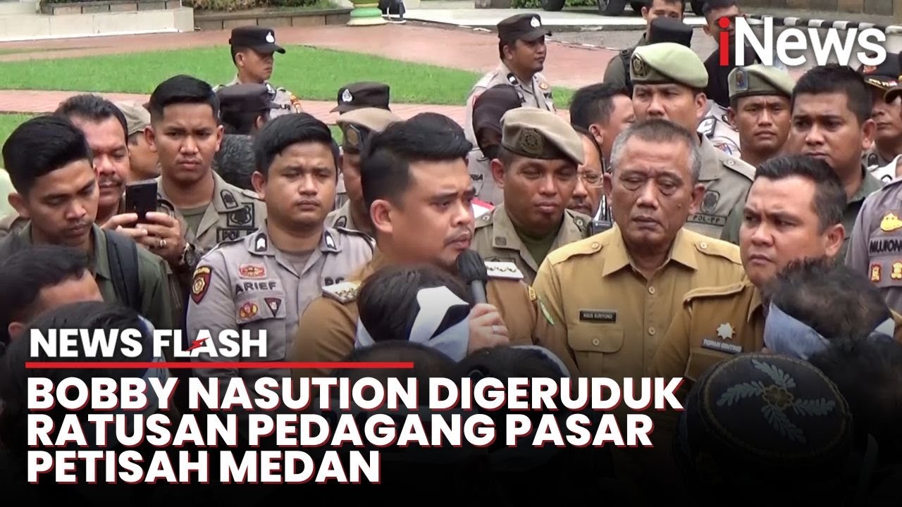 Dinilai Merugikan, Ratusan Pedagang Pasar Desak Bobby Nasution Batalkan Parkir Portal | News Flash