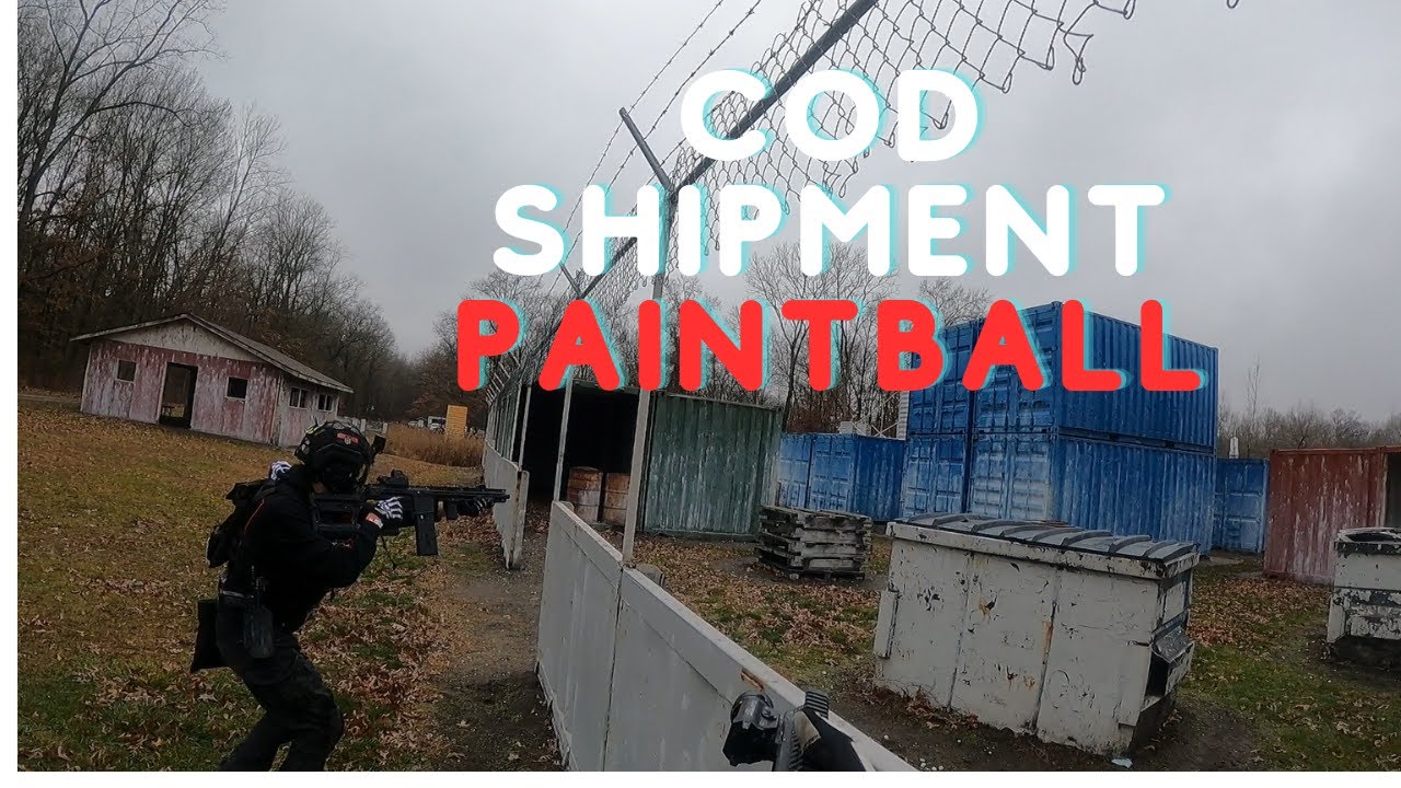 Magfed Paintball on Call of Duty Map! (Shipment Fort Knox)