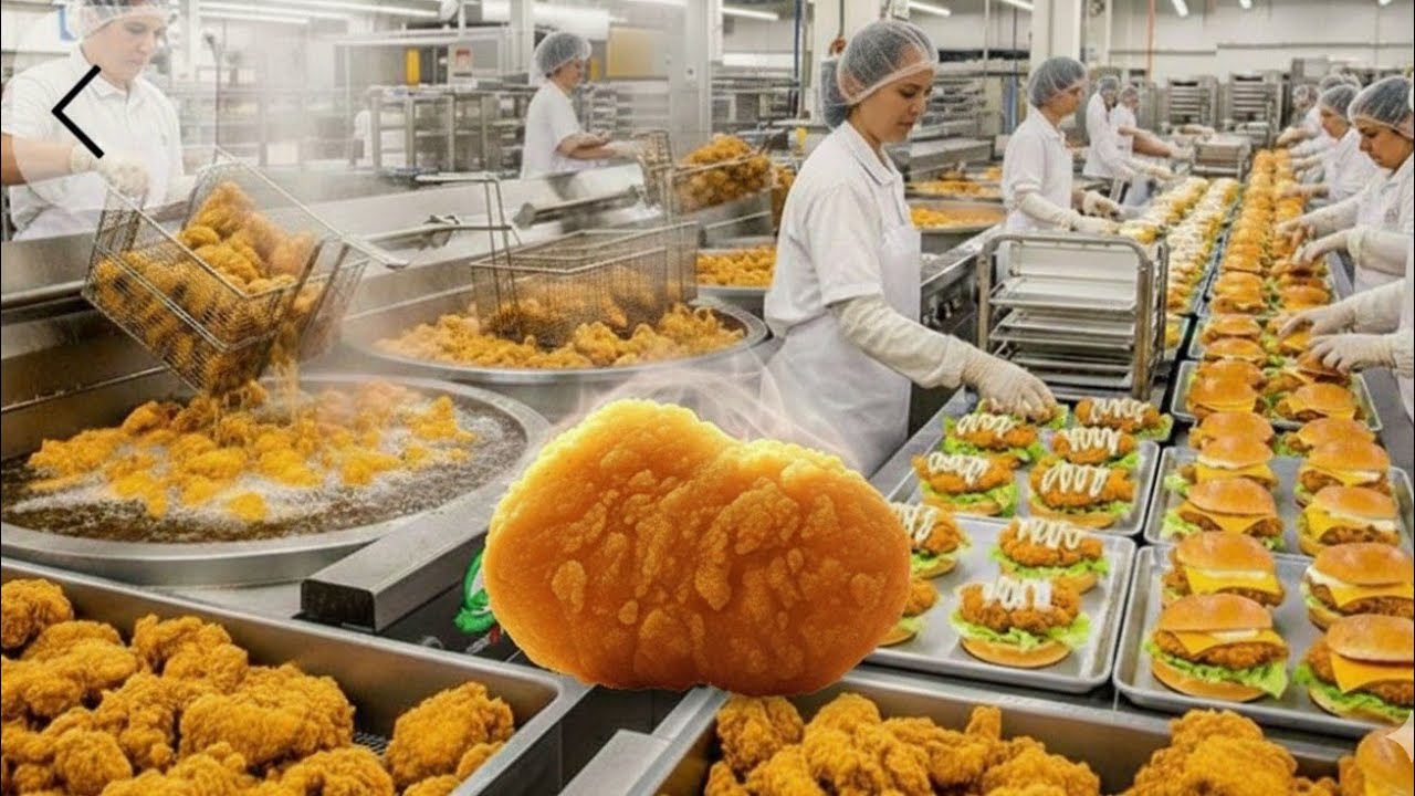 How To made  K&N Nuggets Inside Factory Full Process Explained