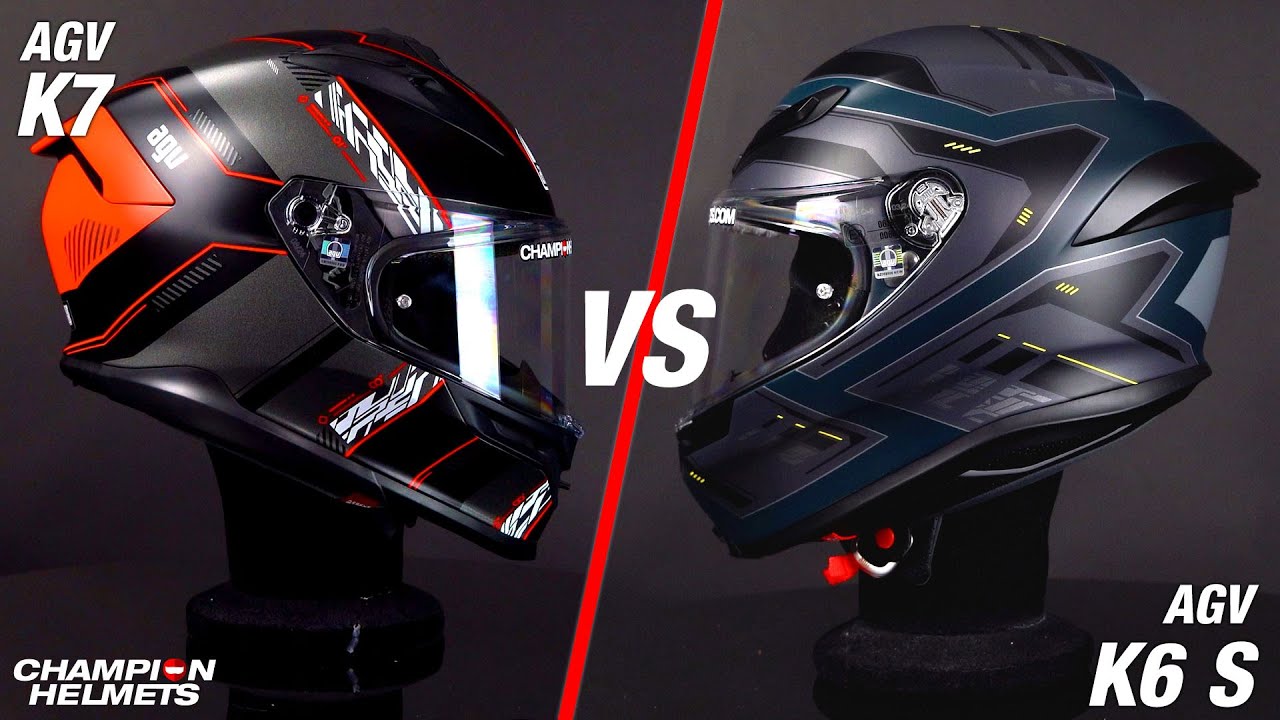 AGV K7 VS AGV K6 S | Which Helmet Should You Choose?