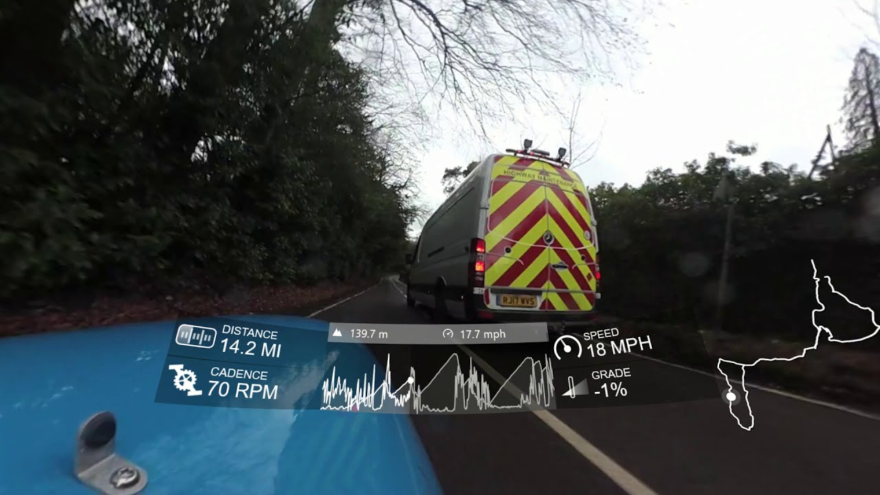 Leatherhead to Surrey Hills by Velomobile (Wotton, Holmbury St Mary,  Leith Hill and Box Hill)