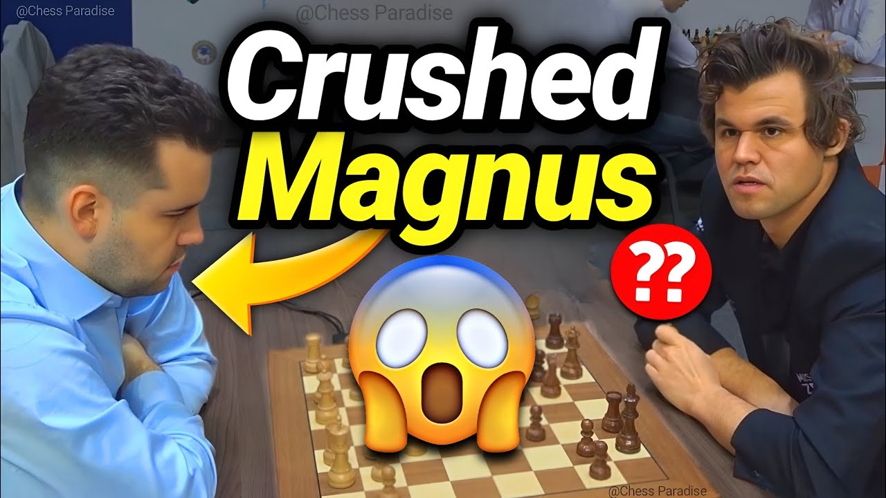Magnus Carlsen Got Crushed by Nepo - The impossible just happened! 🤯