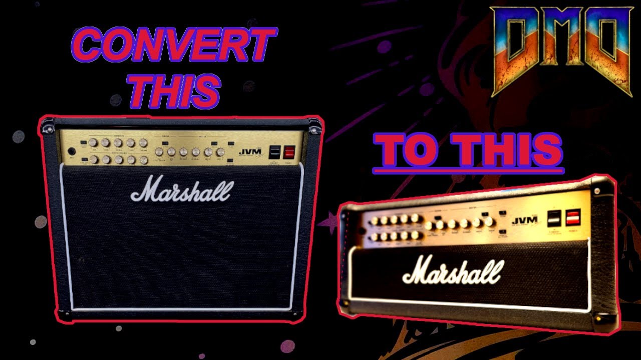 Marshall JVM combo Conversion to head