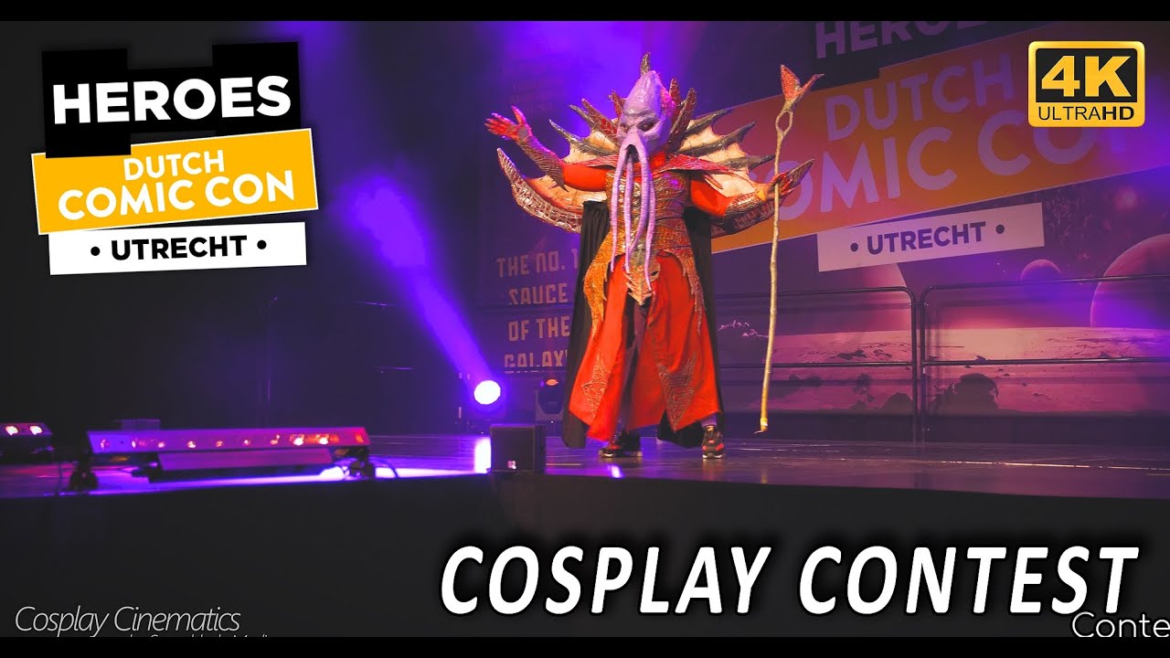 Cosplay Contest at Dutch Comic Con 2024 Winter (Sunday)