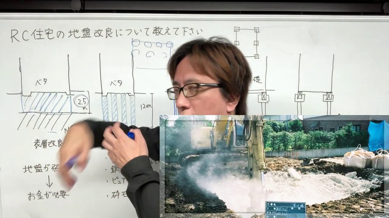 RC住宅の地盤改良について教えて下さい！