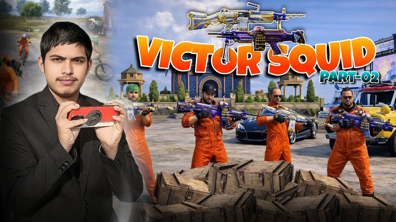 Victor Squid 🥶 Wait For End ( PART-02 ) || Una Akash Live 