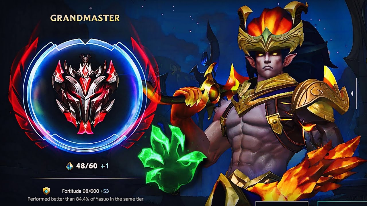 YASUO WITH GRASP THE BEST RUNE YET? ⚡️ WILD RIFT