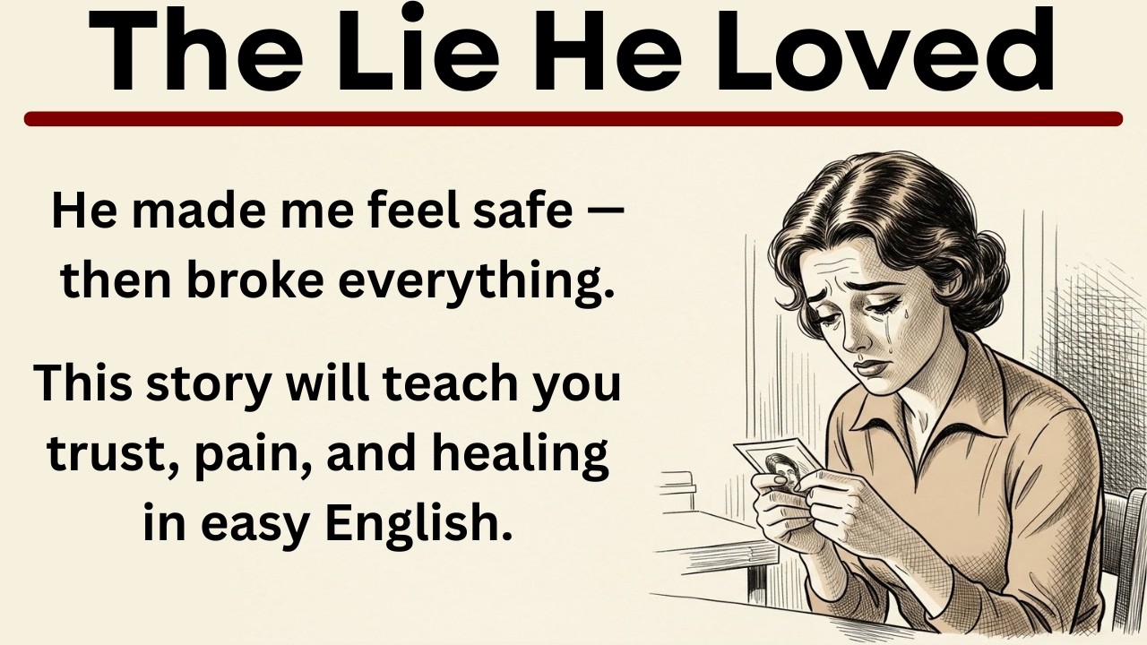 The Lie He Loved || A Story of Trust & Betrayal || Graded Reader || Improve Your English Fluency