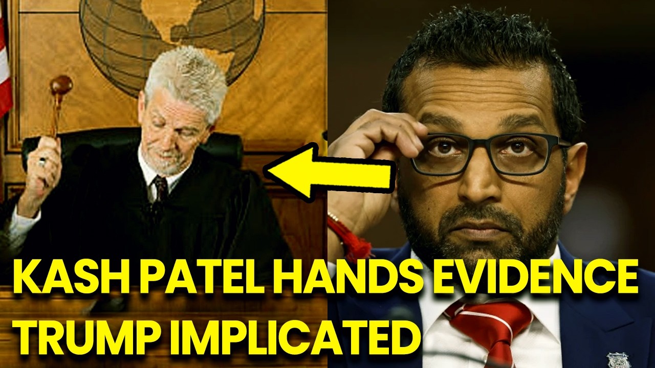 Kash Patel FROZEN in Court After Judge Issues INSTANT Arrest Threat