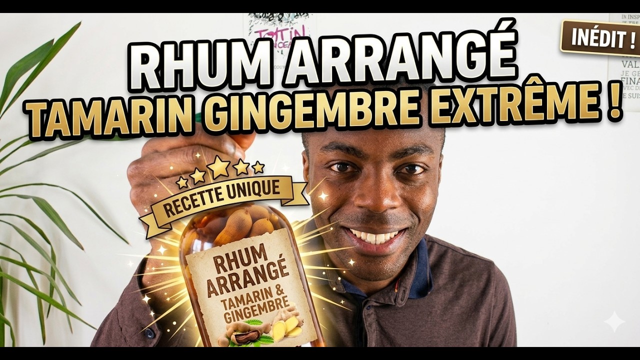Rhum Arrangé Tamarin Gingembre