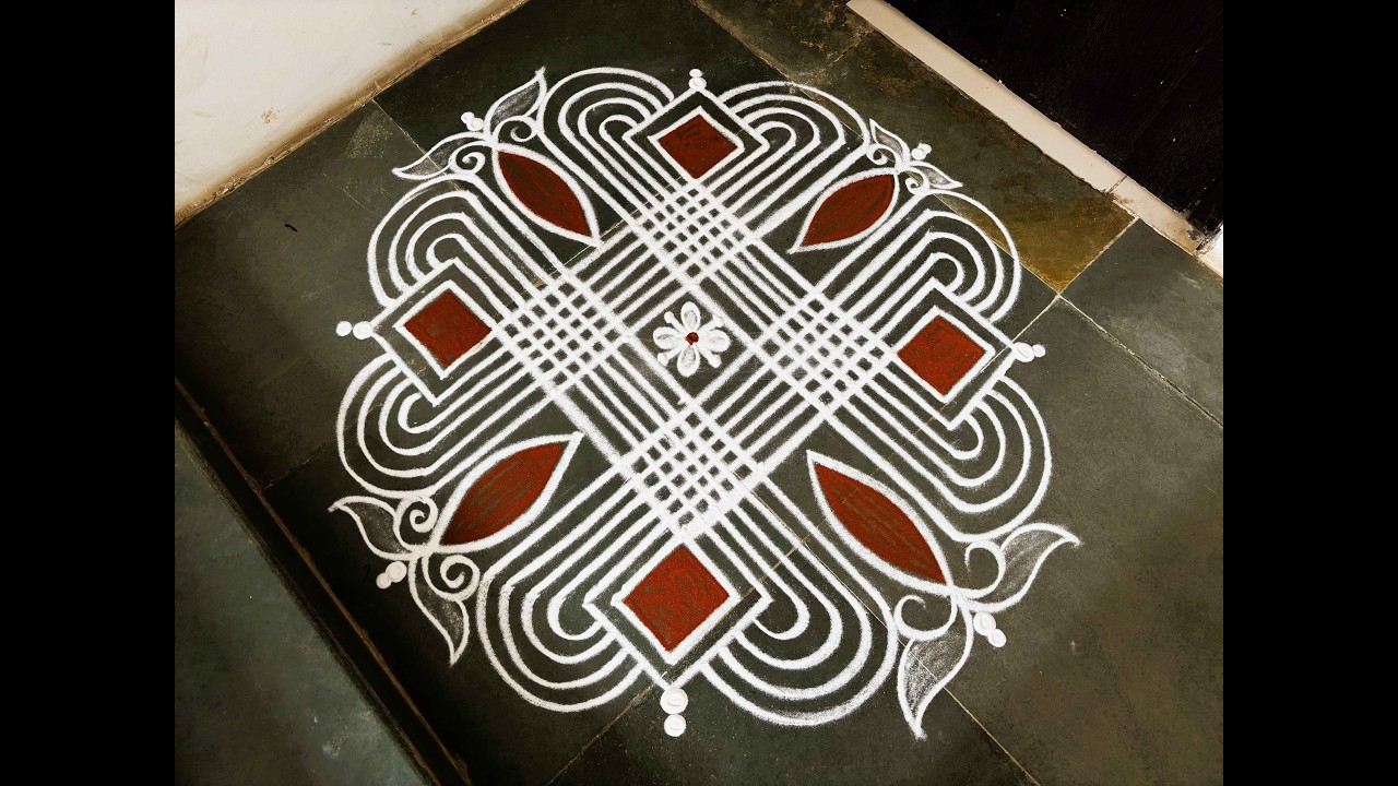 Easy 4*4 padikolam designs| Simple muggulu designs| easy rangoli designs| Beginners kolam