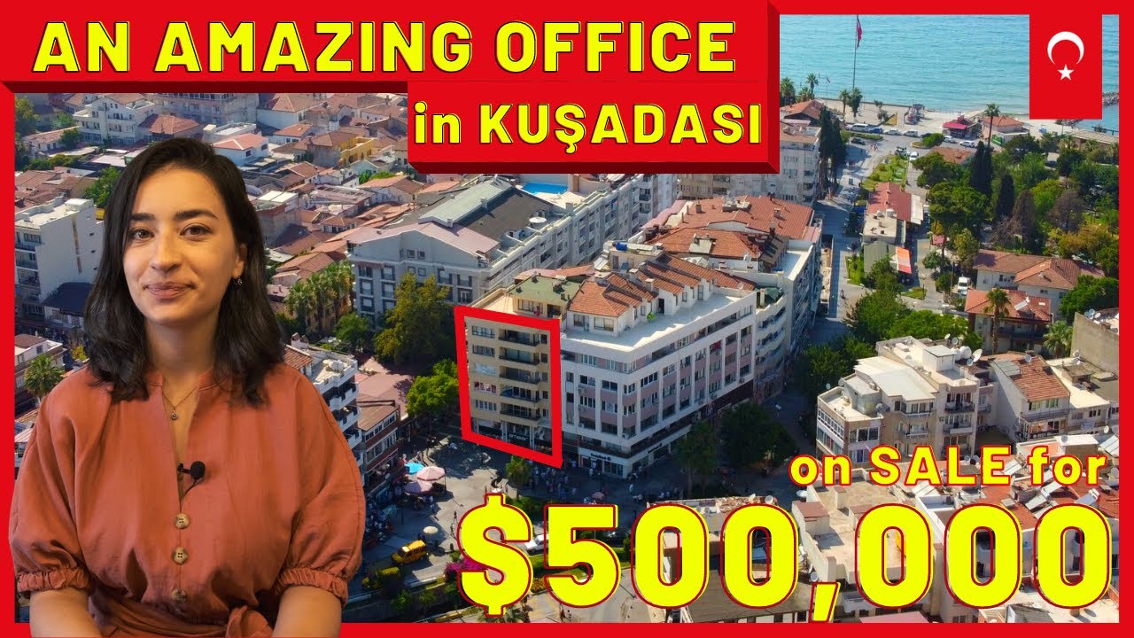 FOR SALE TURKEY: Spacious Office in City Center of KUŞADASI, TURKEY | 4+1 Property for $500,000