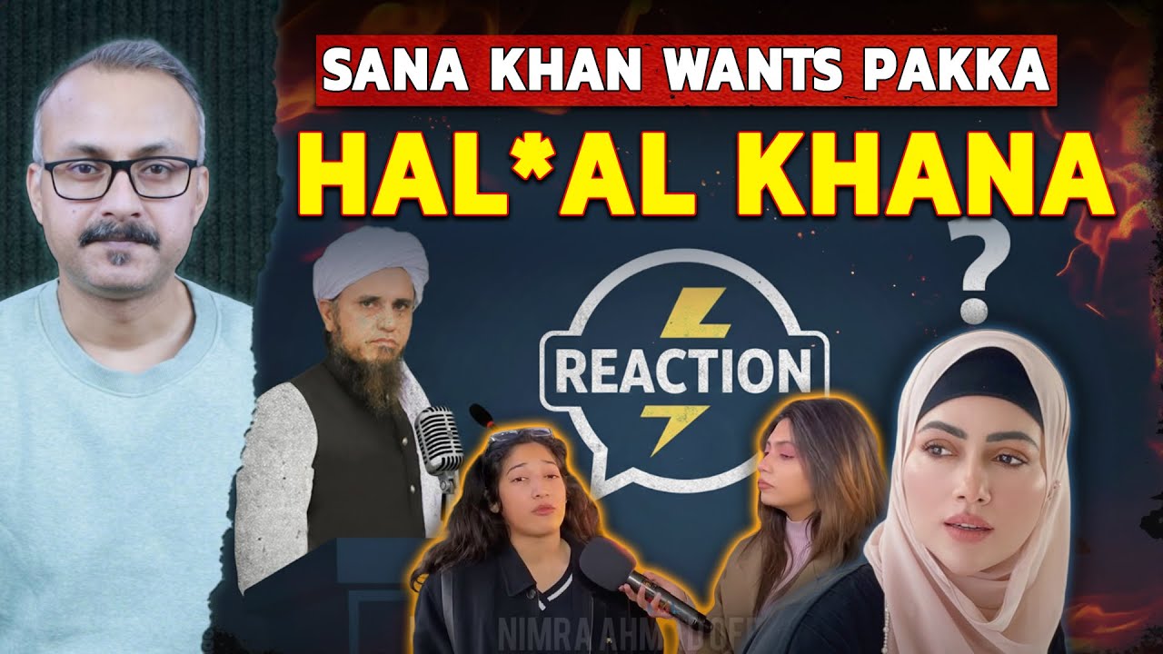 Sana Khan ko Chahiye Pakka wala Hal*al Khana | सना खान को चाहिए पक्का वाला ह*लाल खाना