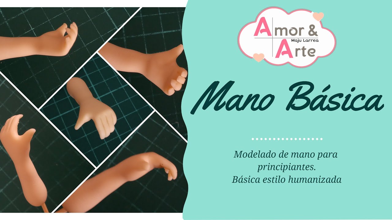 MODELADO DE MANO PARA PRINCIPIANTES, mano b&aacute;sica estilo humanizado.