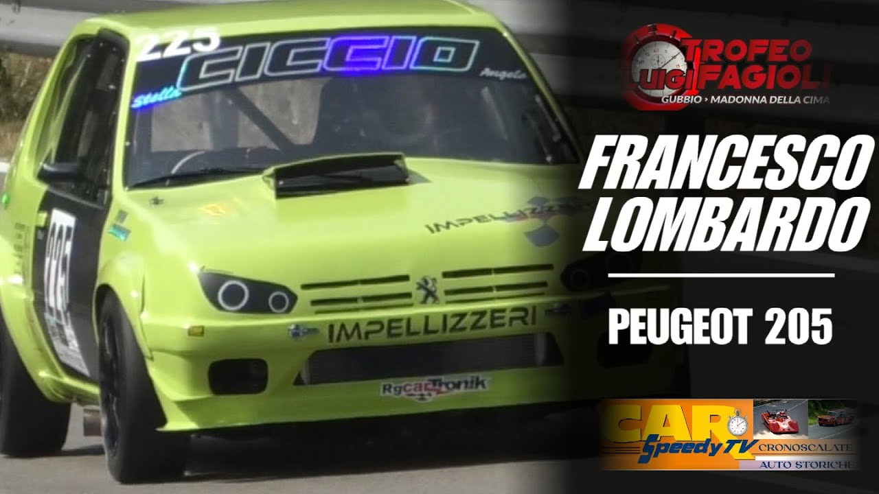 Trofeo Luigi Fagioli 2024 || Francesco Lombardo || Peugeot 205