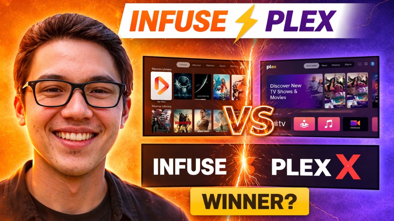 Infuse против Plex на Apple TV 🍏 Что лучше в 2026 году?