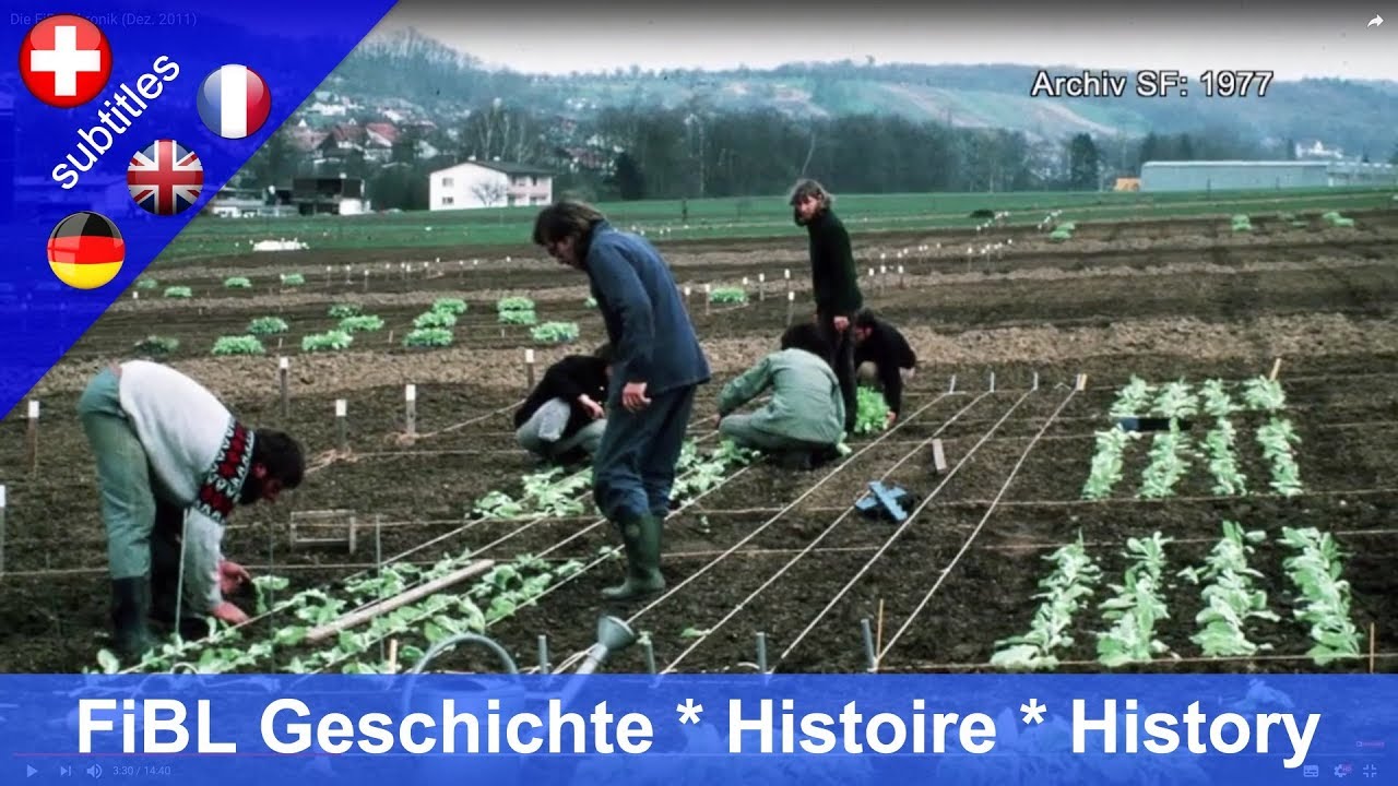 Die FiBL-Chronik - Geschichte des des Forschungsinstituts f&uuml;r biologischen Landbaus (Dez. 2011)