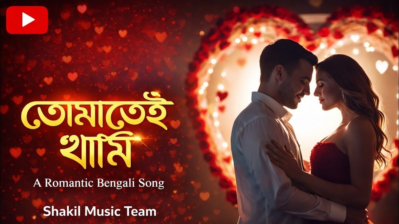 তোমাতেই থামি | Romantic Bengali Love Song | Heart Touching Bangla Song |Shakil Music Team 