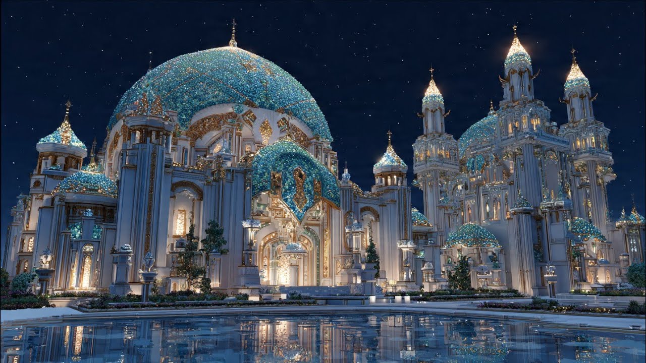 A Symphony of Turquoise Spires, Whispering Fountains, and Breathtaking Beauty (4K Tour)