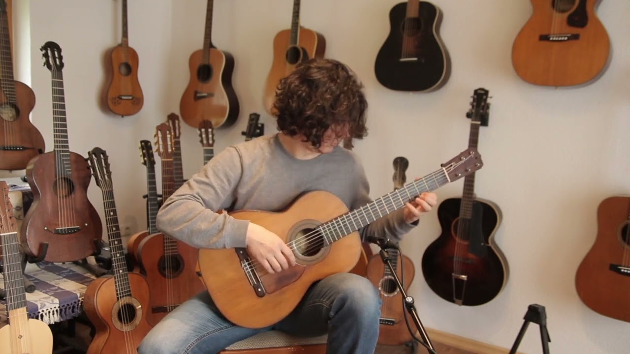 Jose Ramirez I 1907 - Antonio Torres style classical guitar - an impressive piece of guitar history