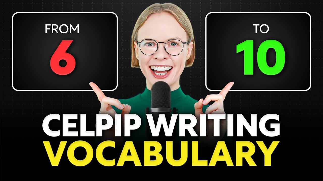 20 слов для письма по CELPIP для CLB 10+