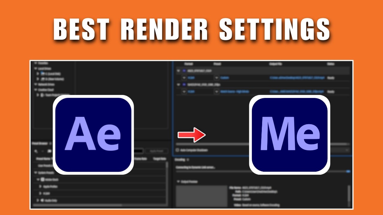 Как быстро выполнить рендеринг в After Effects + Media Encoder 2026