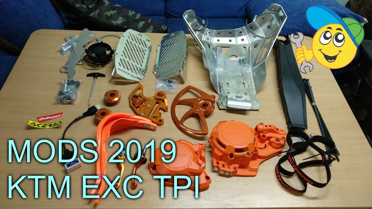 Тюнинг нового KTM EXC 300 TPI / Mods TPI 2019 / Part 1