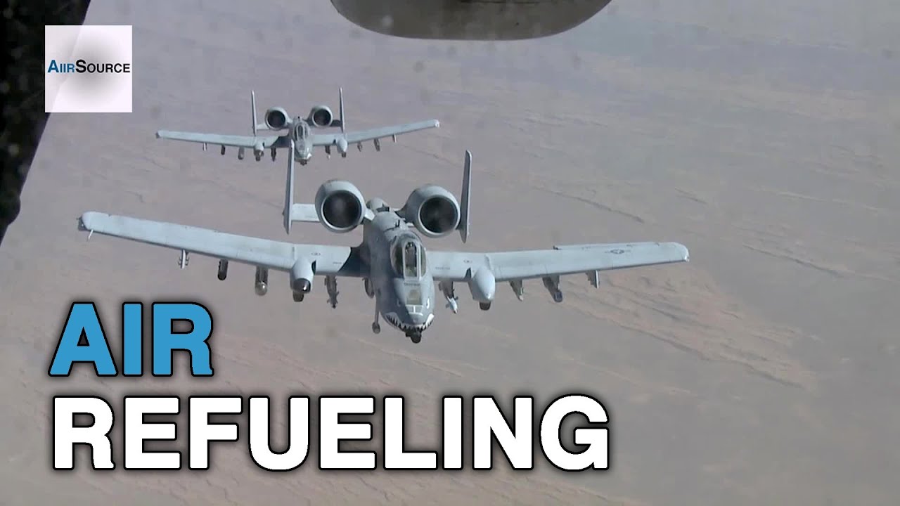KC-10 Extender Air Refueling Mission with E-3, A-10, Mirage F1, F/A-18