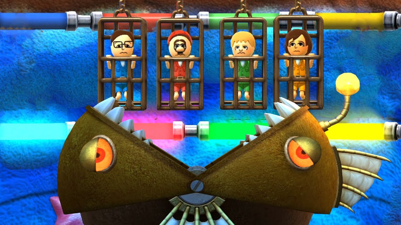 Wii Party U - Spot The Sneak xHnTx Vs Mario Vs Joost Vs Rie (Master CPU)