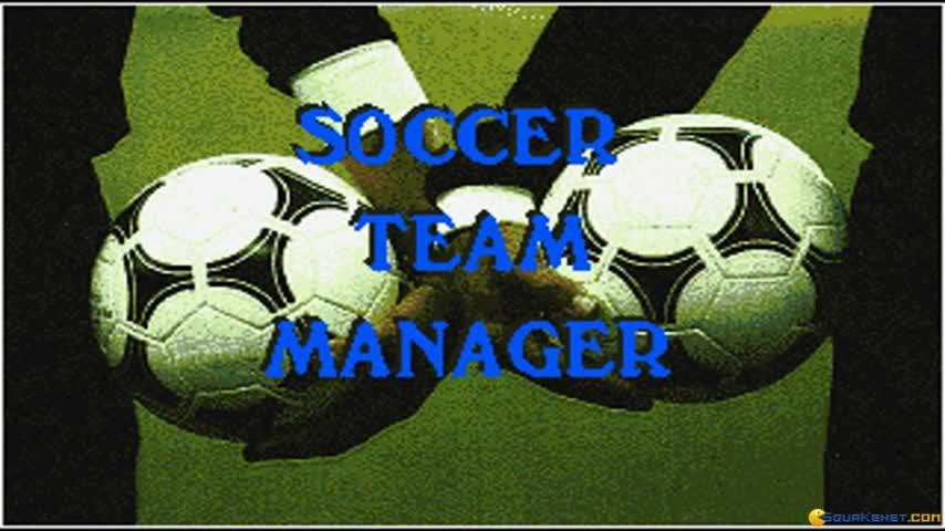 Soccer Team Manager gameplay (PC Game, 1994)