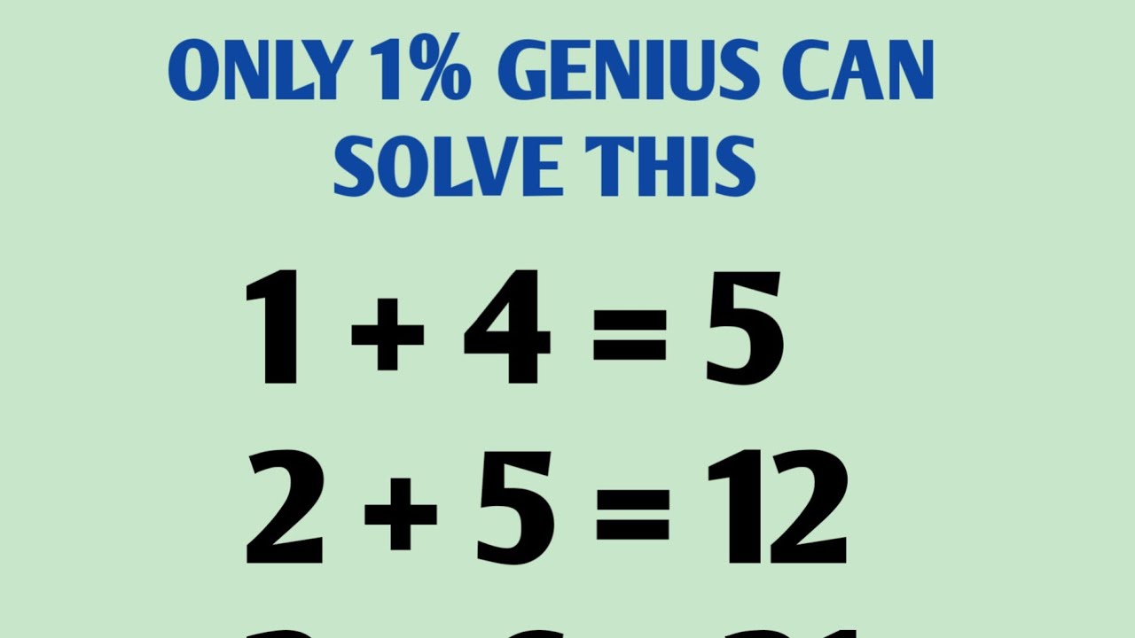 DARE TO SOLVE THIS 🧠 ONLY 1% GENIUS🔥#livequiz #maths #iqtest #brainbooster #shortslive #trending #iq