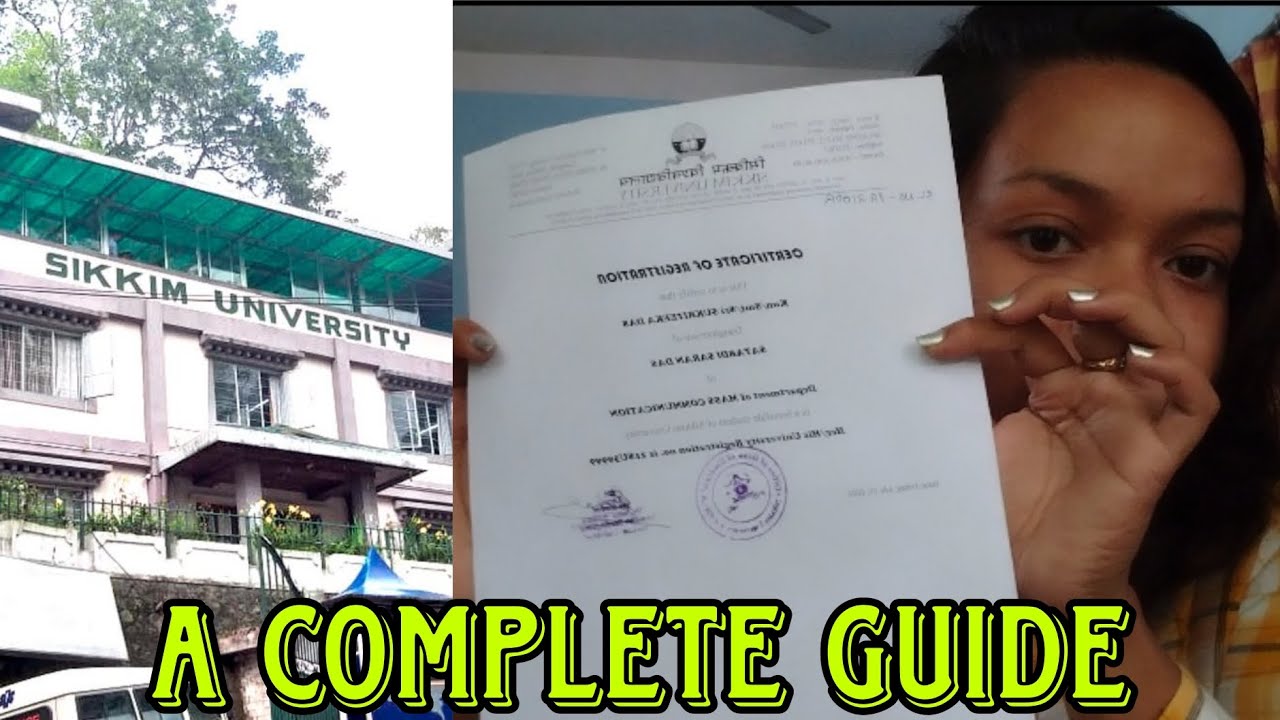 Guide to Uni admissions and clearances after completion✨| Sikkim University🎓      #sikkimuniversity