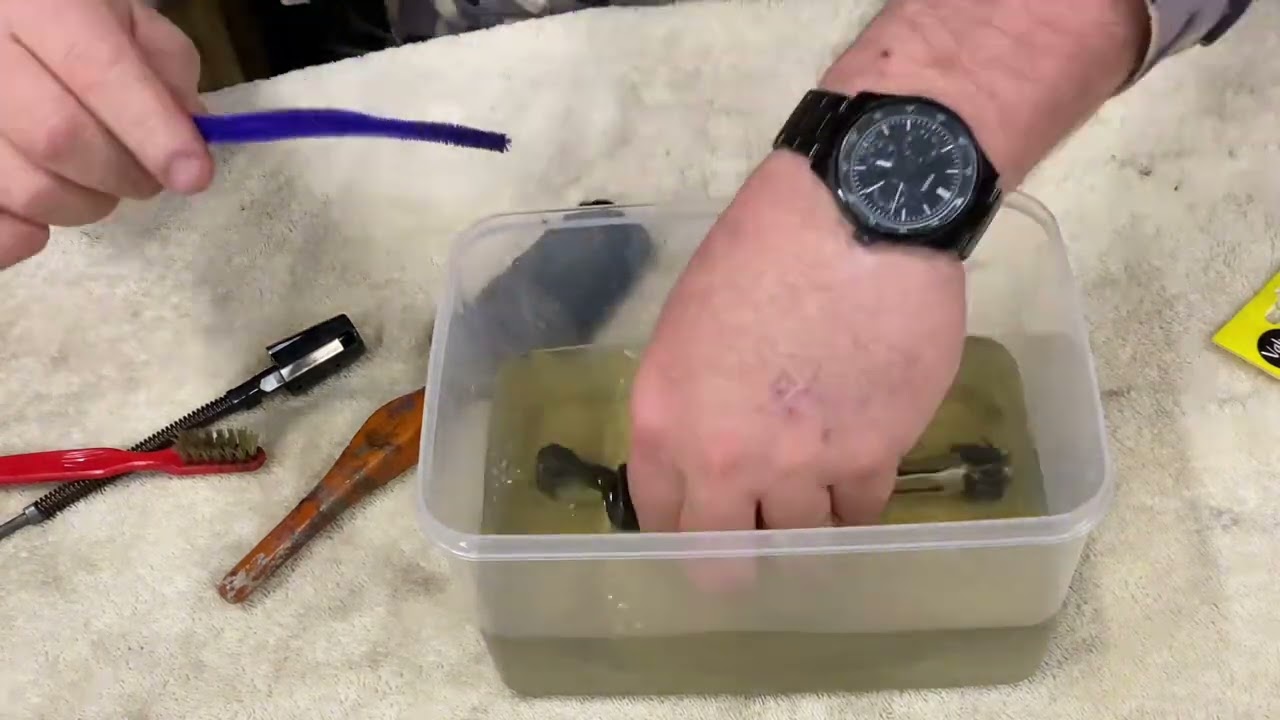 Cleaning A Rifle Bolt