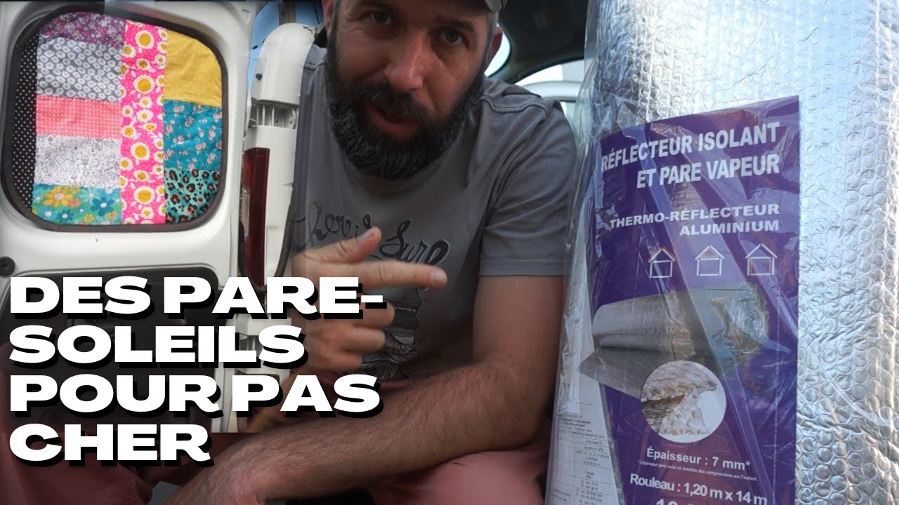 On fabrique des PARE-SOLEILS pour notre VAN ❗️ Et en plus c'est la classe 🚐