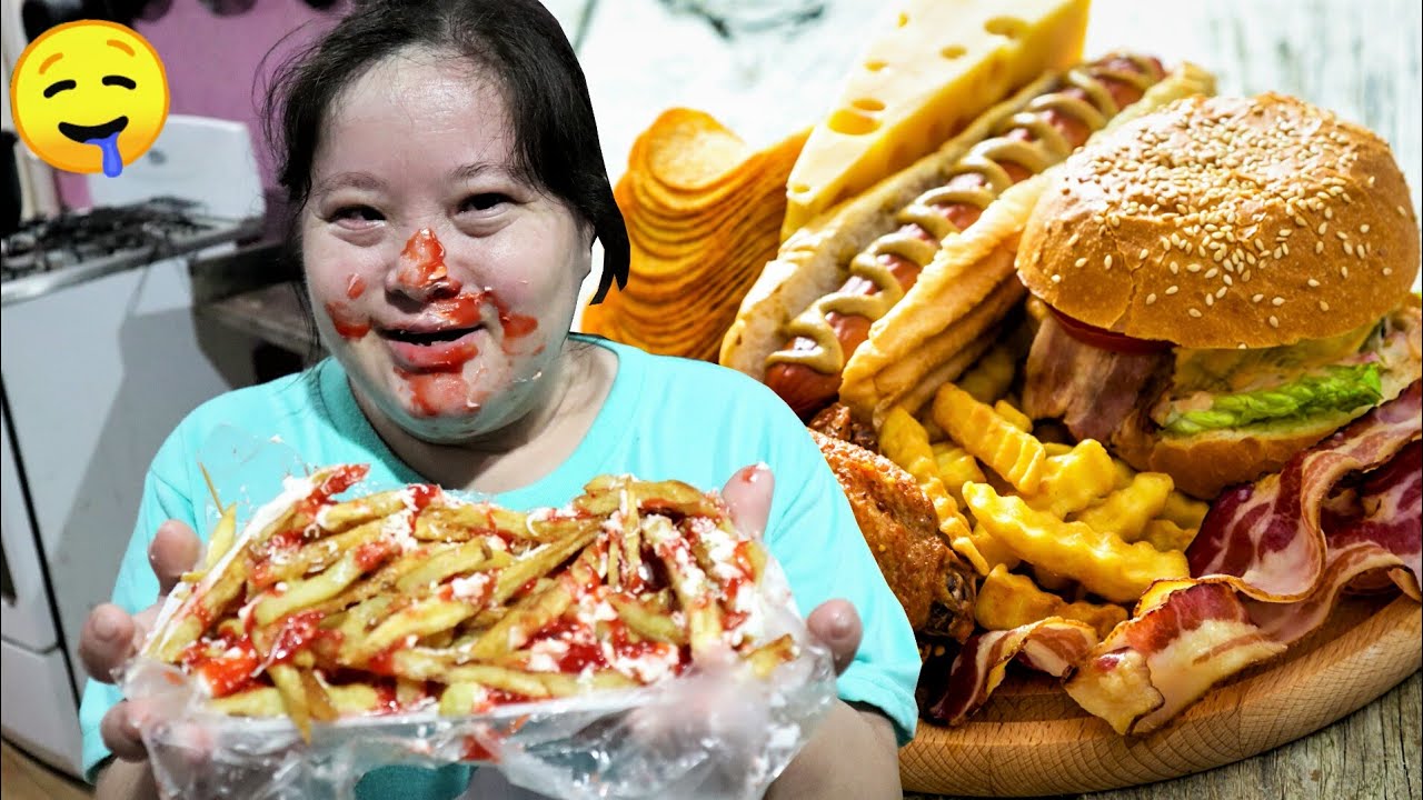 RETO DE COMERSE UNAS RICAS PAPAS CON LA CHOL (MIRA COMO TERMINO TODO)