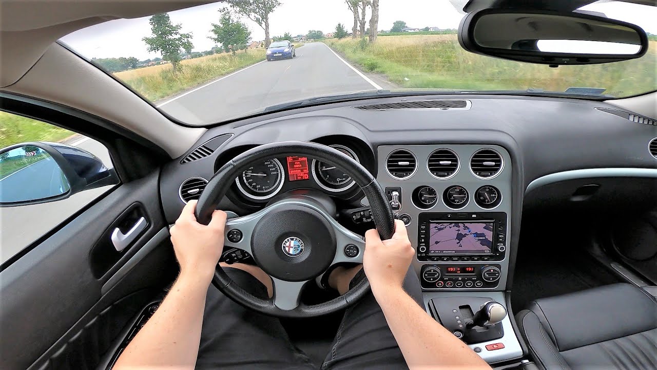 Alfa Romeo 159 2.4jtd 200HP (2010) POV Test Drive & Acceleration 0-100 | 4K 