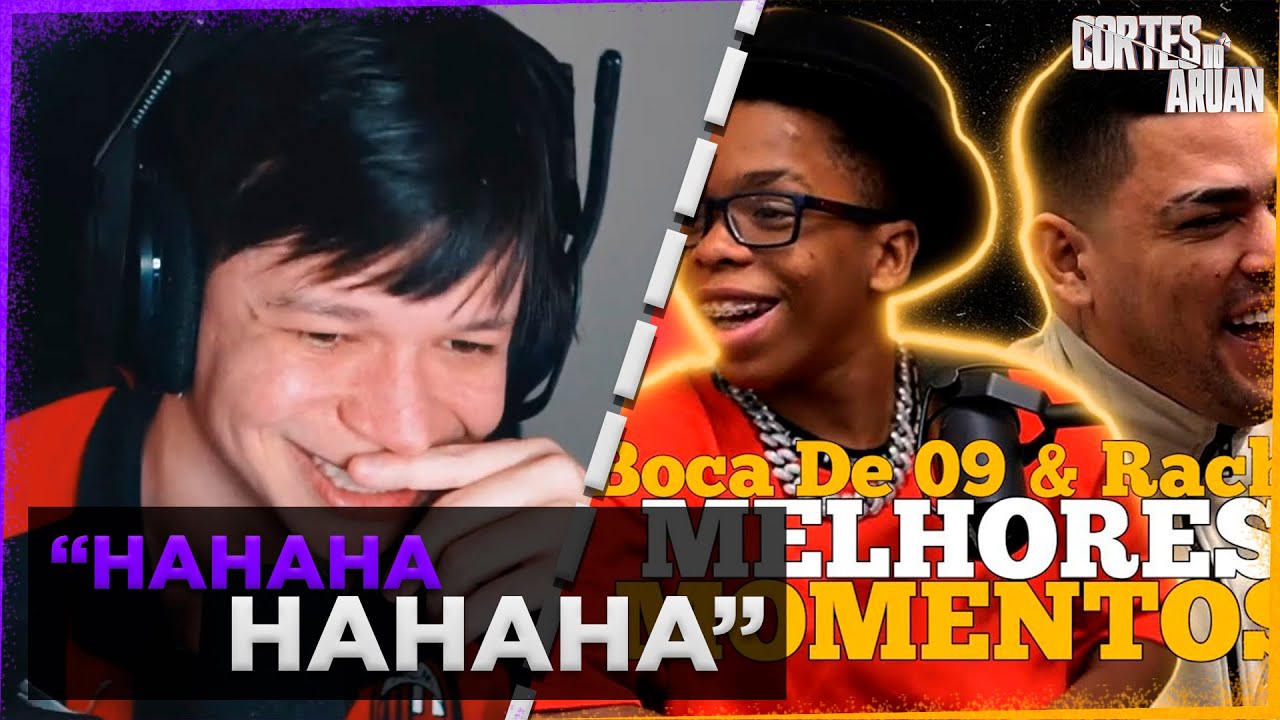 ARUAN REAGE A BOCA DE 09 E RACHA NO PODPAH (PODPAH MELHORES MOMENTOS) - Cortes do Aruan