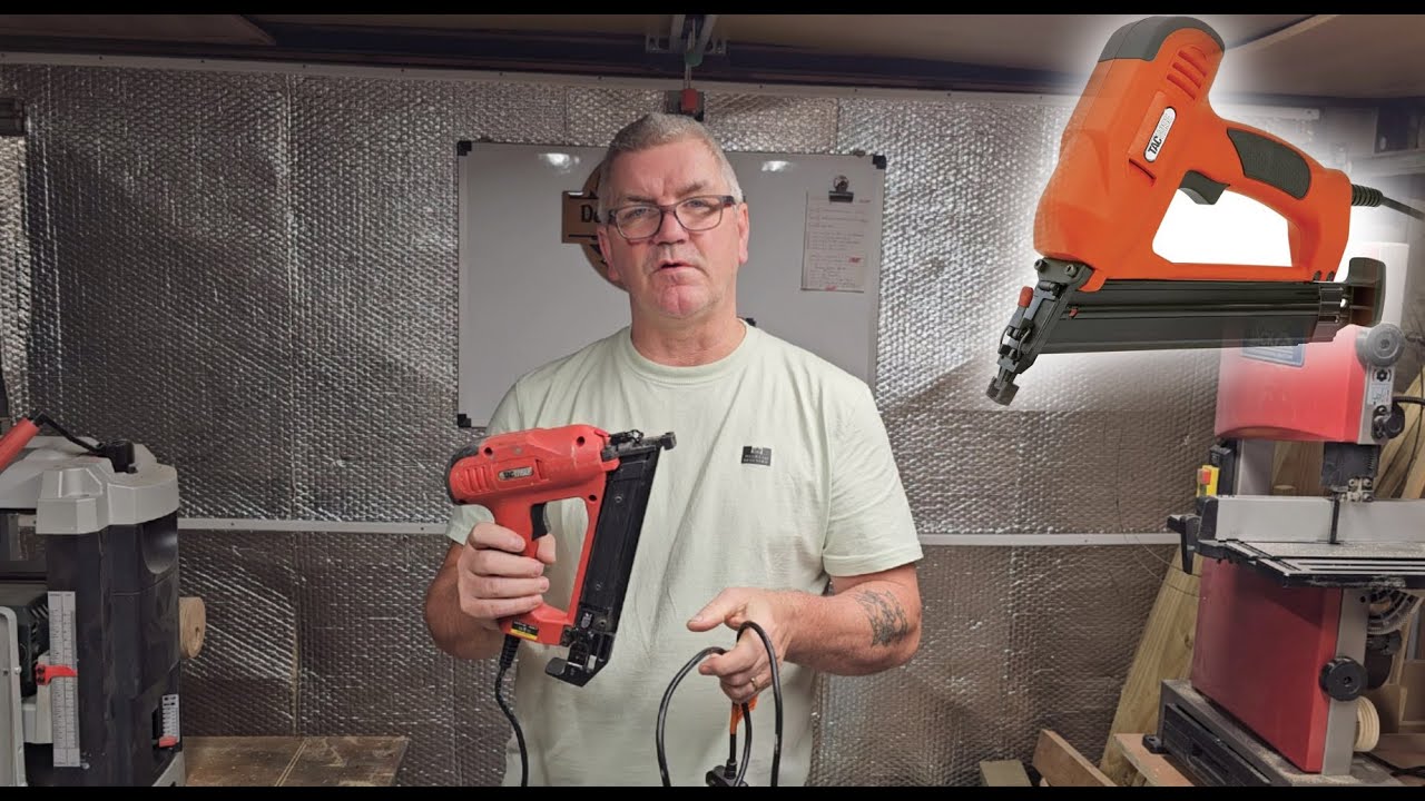 Tacwise 400 ELS brad nailer review #DIY #Woodworking #52
