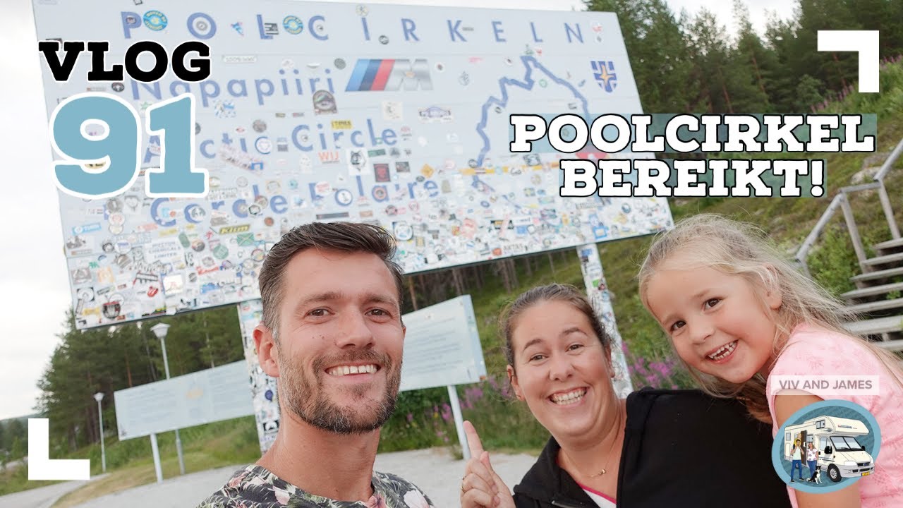 VLOG #91 De POOLCIRKEL❄️ bereikt en we genieten een camping met 🏊🏻&zwj;♂️☀️ZWEMBAD in Jokkmokk!
