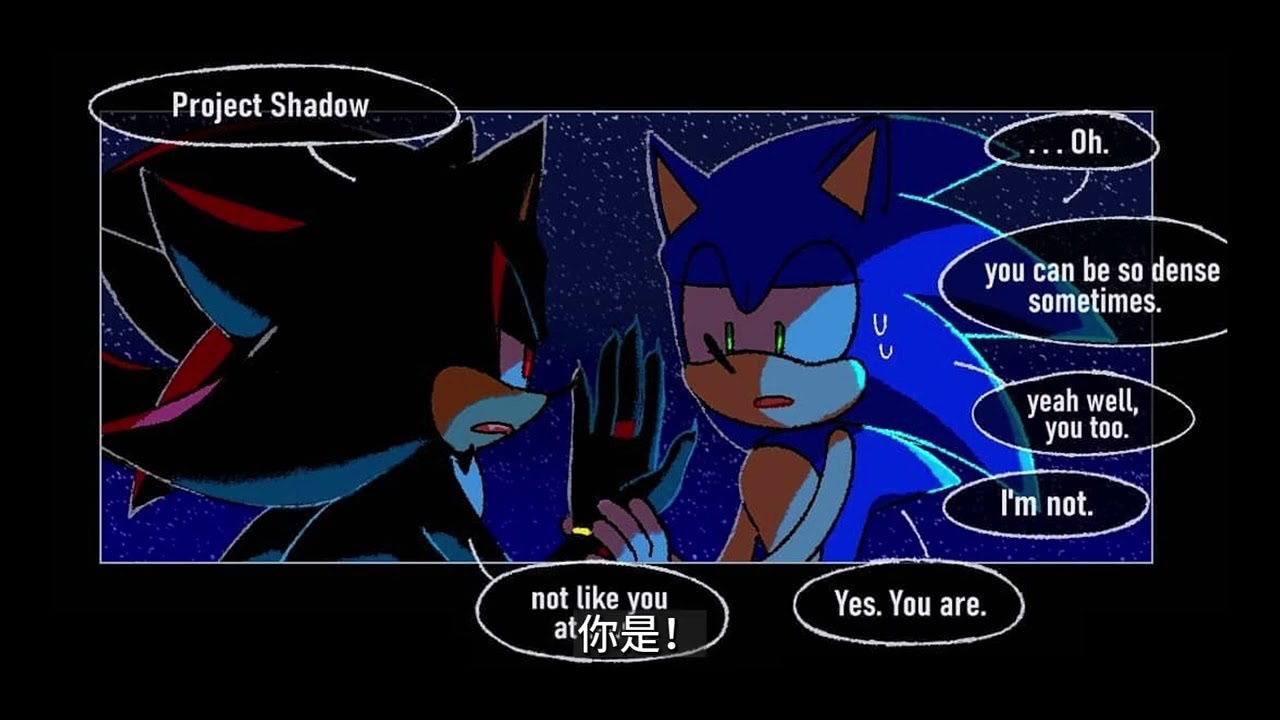 late night conversation （Sonic Comic Dub）